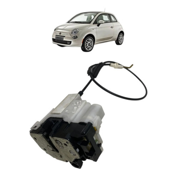 Fechadura Porta Esquerda Fiat 500 2012 51827413
