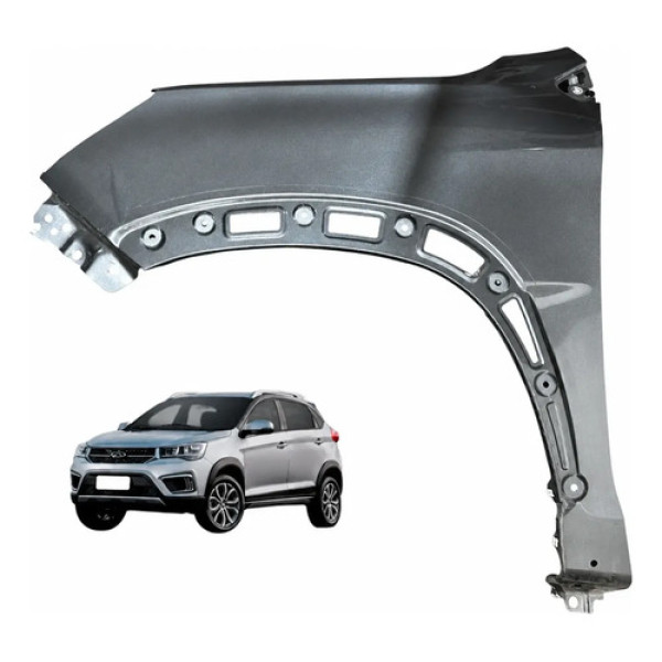 Paralama Esquerdo Chery Tiggo 2 2020 C/ Detalhe