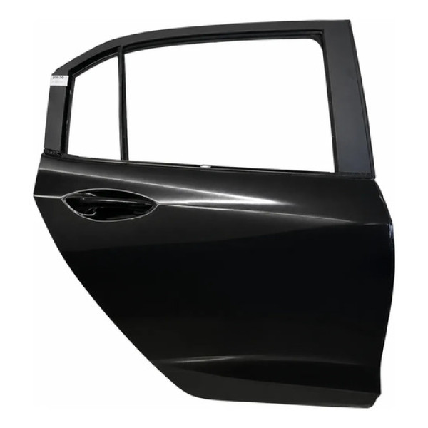 Porta Traseira Direita Gm Onix 2021/2025 C/detalhe Traseira Direito Preto