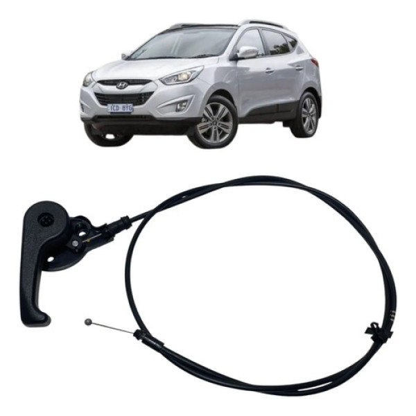 Alavanca Abertura Capo Hyundai Ix35 2015