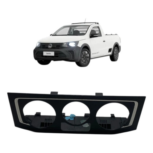 Moldura Comando Ar Condicionado Vw Saveiro 2025 5u0121407c