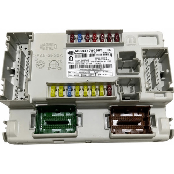 Caixa De Fusivel Bcm Fiat Cronos 1.8 E-torq 503441780605