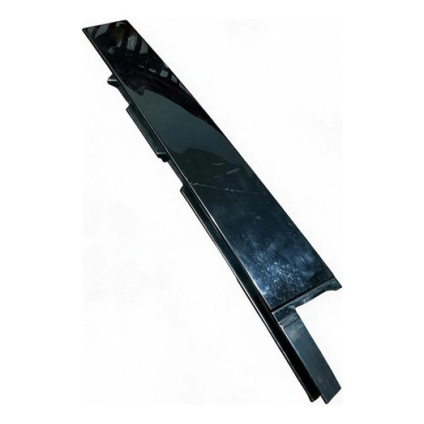 Moldura De Porta De Coluna Black Piano T-cross 2021  Preto
