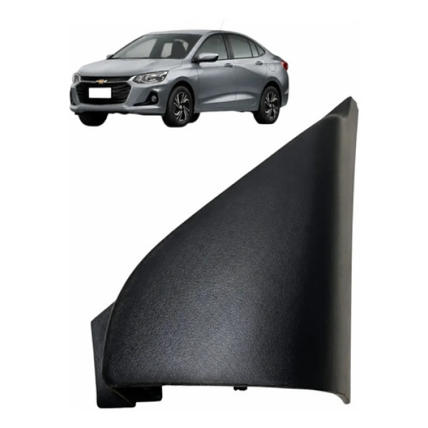 Moldura Interna Retrovisor Direito Gm Onix 2023 26307528 Preto