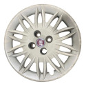 Calota Aro 15 Fiat Idea/punto/linea C/ Detalhes Cinza