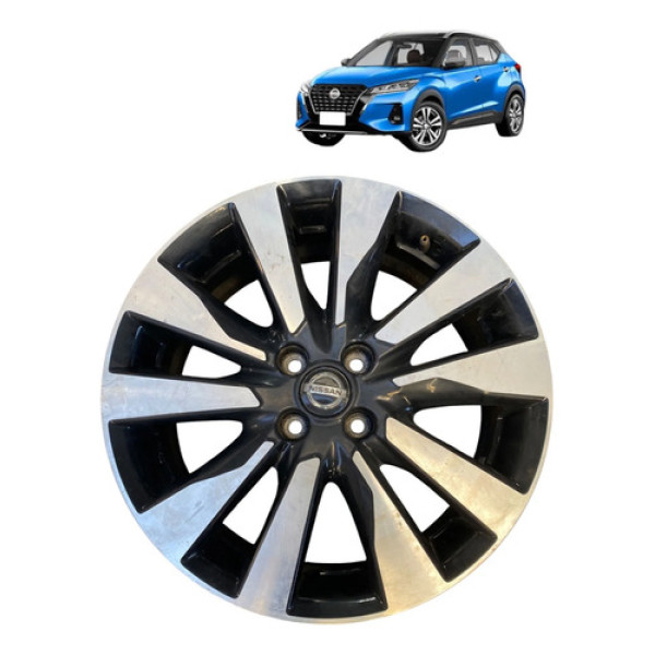 Aro De Liga R17 Nissan Kicks 2020 C/detalhes Diamantada