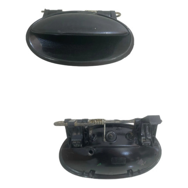 Macaneta Externa Traseira Direita Gm Celta 2001/2012 Preto Traseira