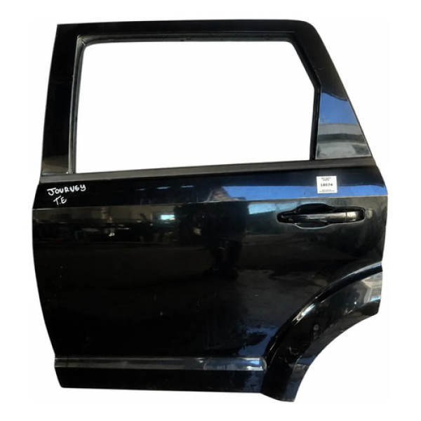 Porta Traseira Esquerda Dodge Journey 2009/2015 Traseira Esquerda Preto