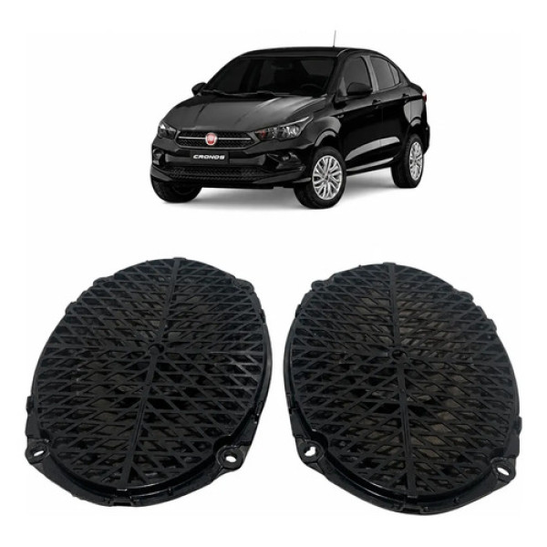 Alto Falante Dianteiro Fiat Cronos 2020 52086535 Cinza