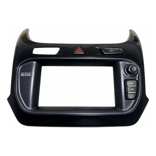 Moldura My Link C/ Comandos Gm Cobalt Ltz 2020 2850061c Preto