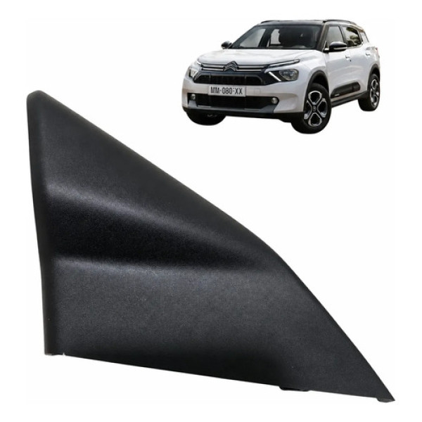 Moldura Int Retrovisor Esquerdo C3 Aircross 2025 98409400xz Preto
