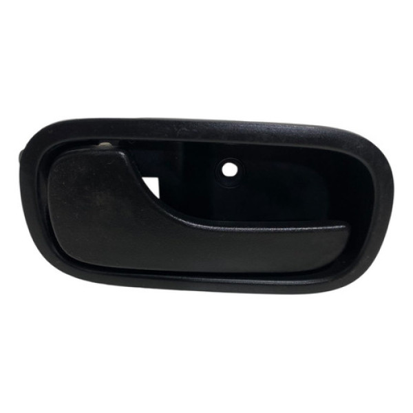 Maçaneta Interna Traseira Esquerda Fiat Uno 2020 100180498 Preto Traseira