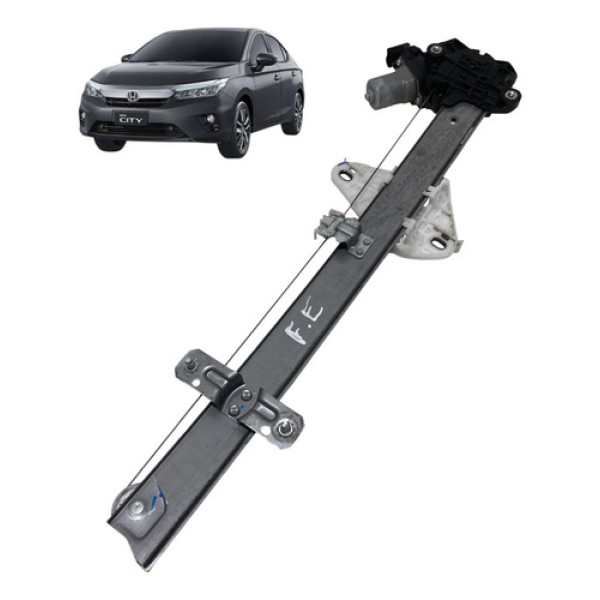 Máquina Vidro Dianteiro Esquerdo Honda City 2022 Cm0938000