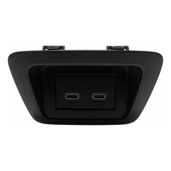 Tomada Usb-c Toyota Corolla Cross 2022 85532330400 Preto