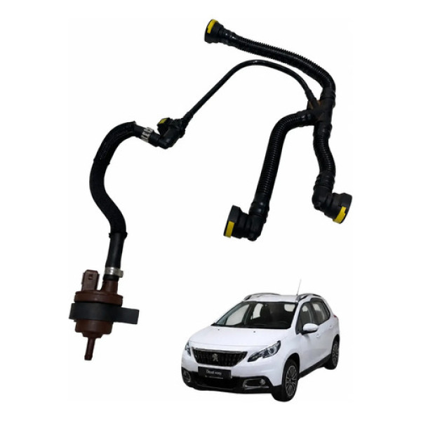Mangueira Respiro Peugeot 2008 1.6 2020 Preto