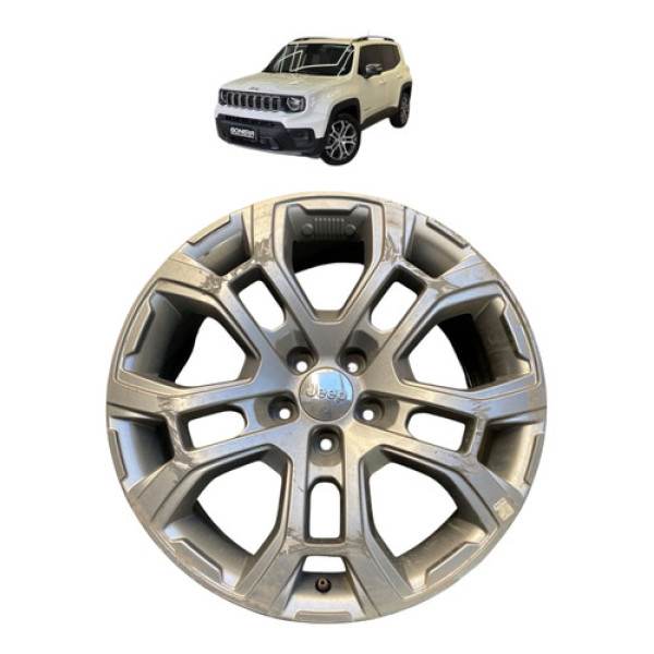 Aro De Liga R18 Jeep Renegade T270 2024 C/detalhes 3* Cinza