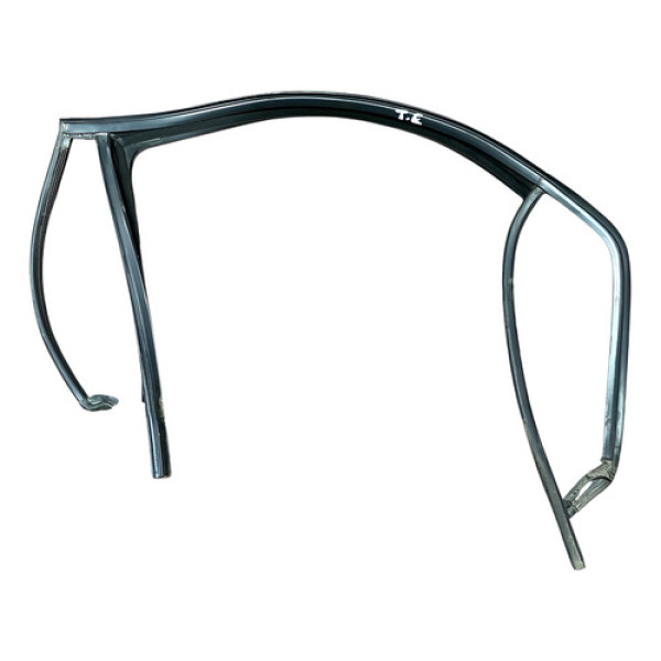 Borracha Canaleta Porta Traseira Esquerda Vw T-cross 2021 Preto