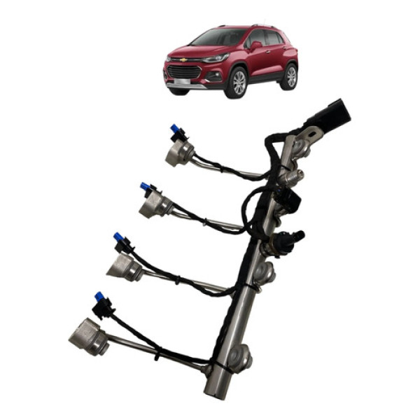 Flauta Bicos Injetores Chevrolet Tracker 2018 12684250