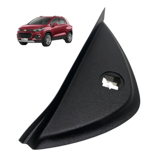 Moldura Direita Painel Chevrolet Tracker 2018 95352001 Preto