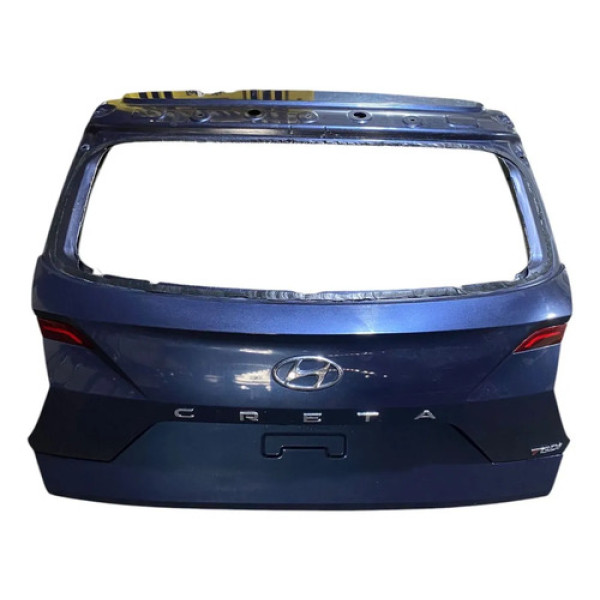 Tampa Traseira De Mala Hyundai Creta Tgdi 2023 Azul