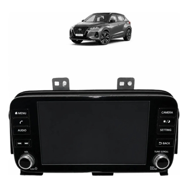 Multimidia Nissan Kicks 2024 2591a5r05b Cinza