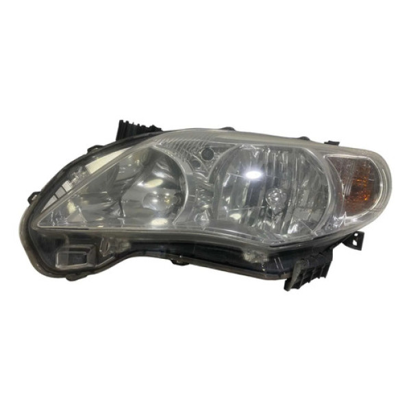 Farol Toyota Corolla Esquerdo 2013 C/ Detalhe Lente Esquerdo/motorista