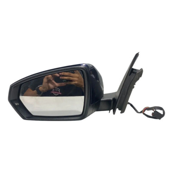 Retrovisor Elétrico Esquerdo C/ Pisca Vw Polo 2020 (5 Fios)