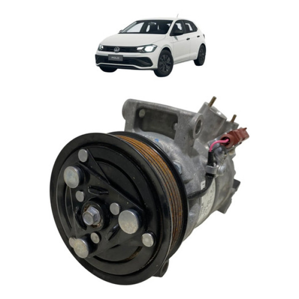 Compressor Ar Condicionado Vw Polo Track 1.0 2024 3q0816803b