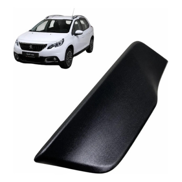 Moldura Int Retrovisor Esquerdo Peugeot 2008 2020 9801205477 Preto
