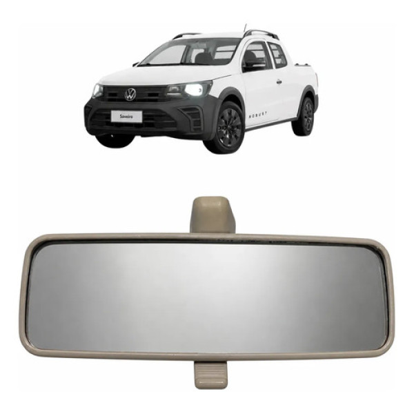 Retrovisor Interno Vw Saveiro 2025 C/ Detalhe