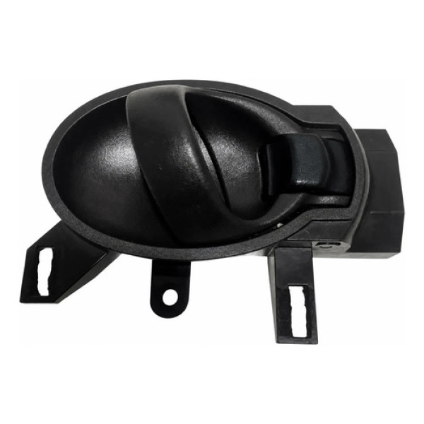 Maçaneta Interna Dianteira Direita Nissan March/versa 2018 Preto Dianteira