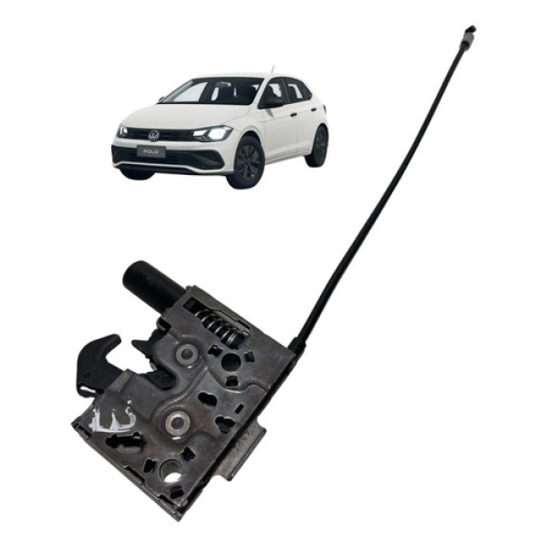 Tranca Esquerda Fechadura Capo Vw Polo Track 2025 6ea823509a