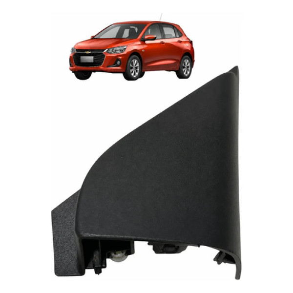 Moldura Interna Retrovisor Direito Gm Onix 2023 26307528 Preto