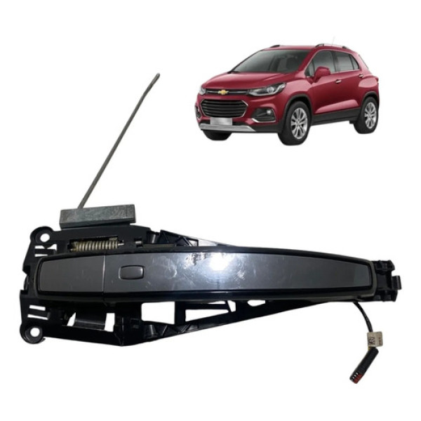 Maçaneta Externa C/sensor Dianteira Direita Gm Tracker 2018 Cromada Dianteira