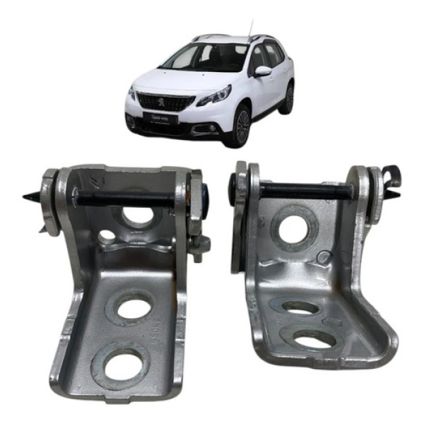 Par Dobradiça Porta Traseira Esquerda Peugeot 2008 2020