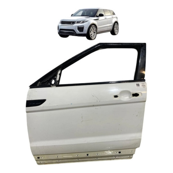 Porta Blindada Dianteira Esquerda Evoque 2017 C/detalhe Dianteira Esquerdo Branco