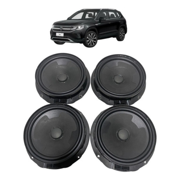 Jogo Alto Falante Volkswagen Taos 2023 6ea035453 Preto