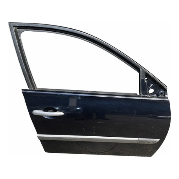 Porta Dianteira Direita Renault Megane 2006 À 2009 Dianteira Direita Preto