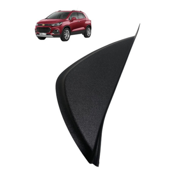 Moldura Esquerda Painel Chevrolet Tracker 2018 42354779 Preto