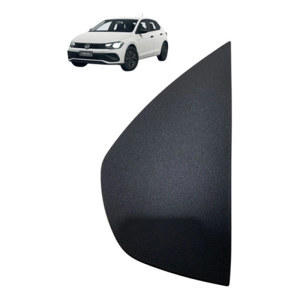 Moldura Esquerda Tabelier Vw Polo Track 2024 6ea858217 Preto