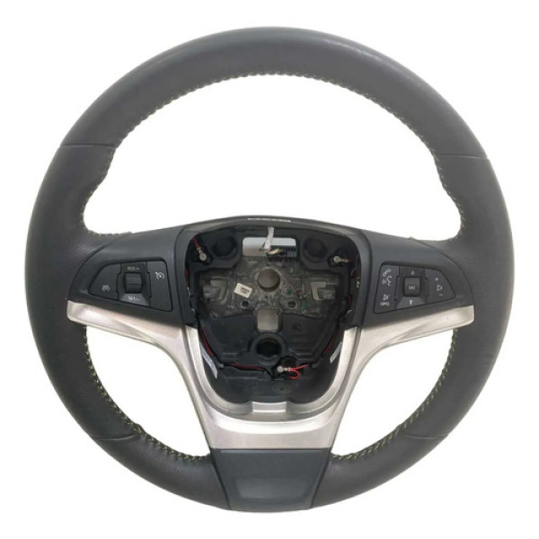 Volante Direção Gm Spin Activ 2020 2021 Couro Original Amarelo
