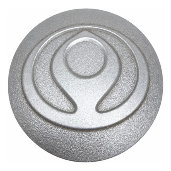 Calota Central Roda Mazda  Ga5w37192 Prateado