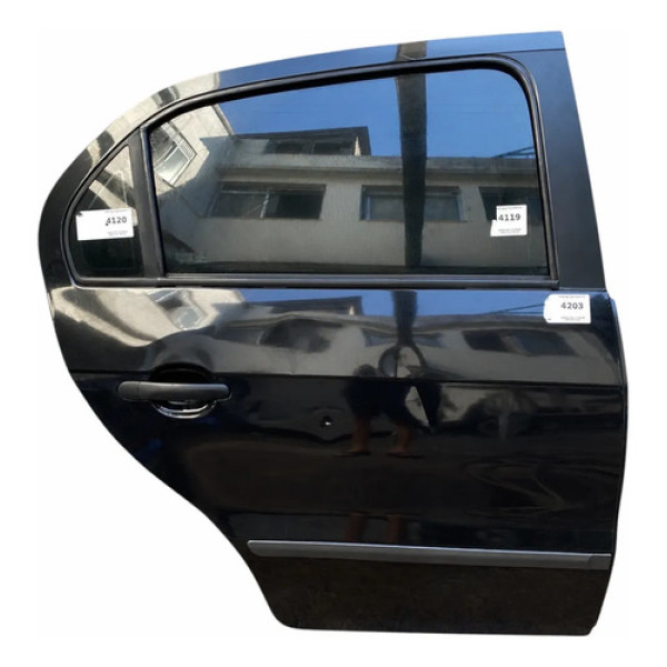 Porta Traseira Direita Gol G6 C/detalhe Traseira Direita Preto