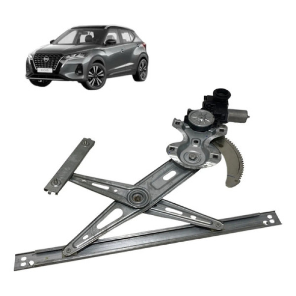 Máquina Vidro Dianteiro Direito Nissan Kicks 2024 807505rb2a
