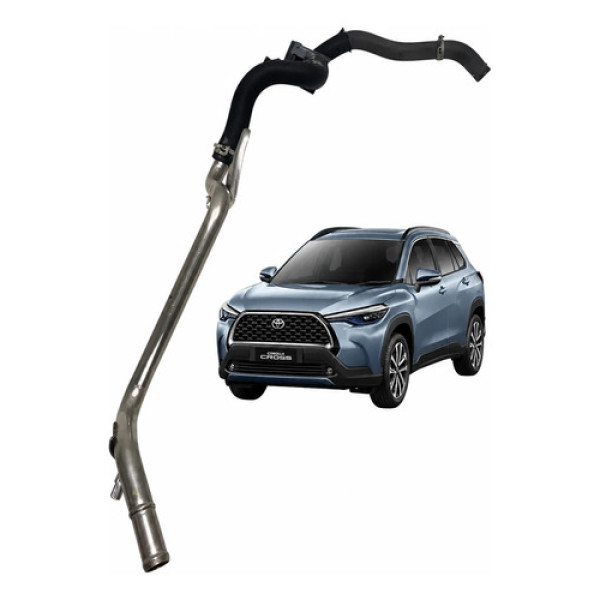 Mangueira Refrigeração Cambio Corolla Cross Hybrid 2023 Prateado
