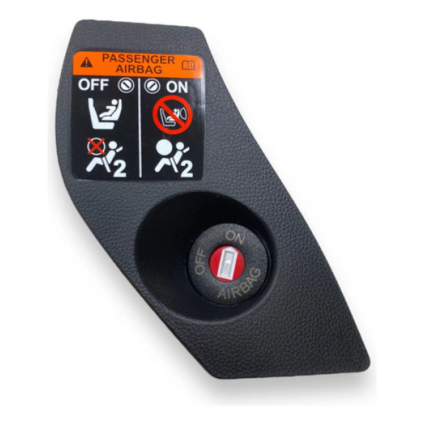 Moldura Com Interruptor Honda Fit Wrv 2015 A 2019 Vermelho