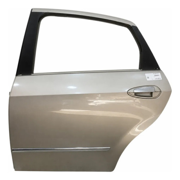 Porta Traseira Esquerda Fiat Linea 2009/2015 C/detalhe Traseira Esquerdo Bege