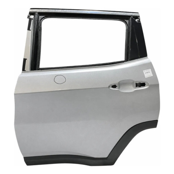 Porta Traseira Esquerda Jeep Compass 2020  C/detalhe Traseira Esquerda Prateado
