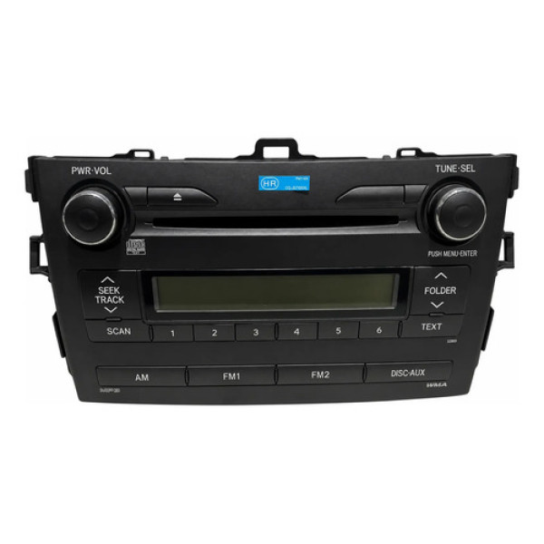 Radio Toyota Corolla 2009/2014 8612002e90