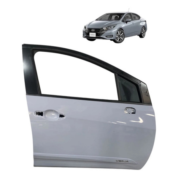 Porta Dianteira Direita Nissan Versa 2024 Dianteira Direita Cinza